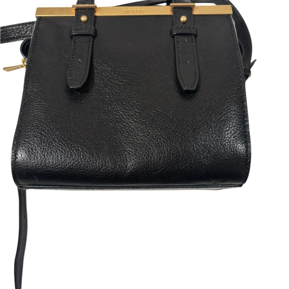 VTG Kate Spade Saturday Black Purse Dark Academia Preppy Corpgore Classic - Picture 2 of 10